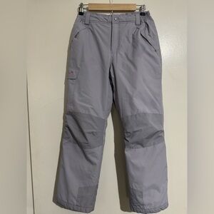 Vertical 9 Gray Snow Pants XL 16 ski pants insulated